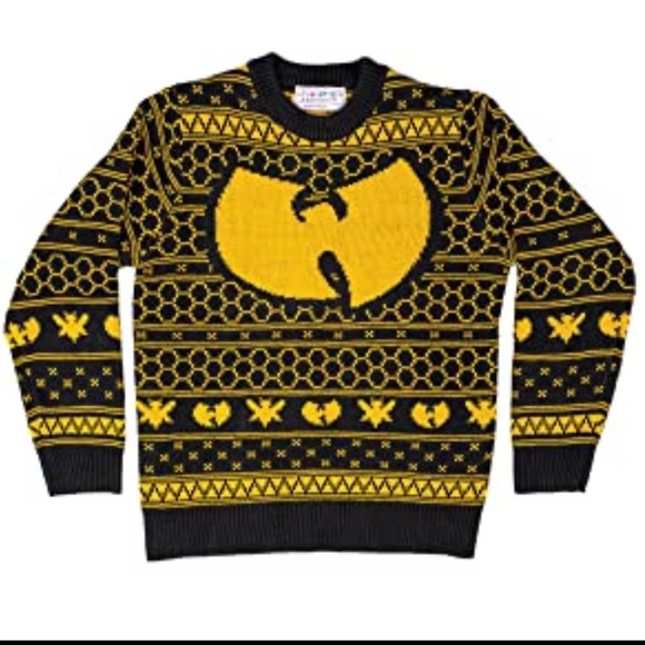 Shredders Other - Wu Tang Clan Killer Bees Black and Yellow Ugly Christmas Sweater size Youth L